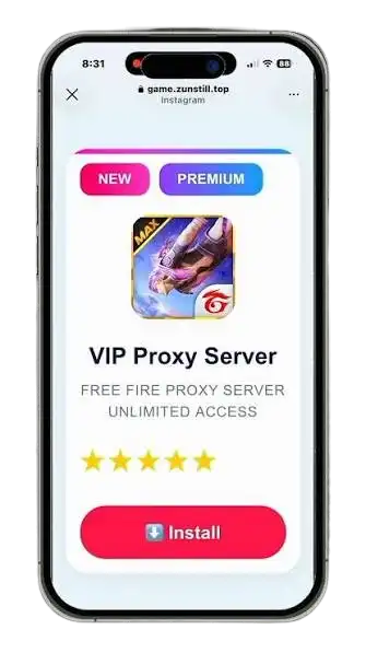 vip proxy sever app